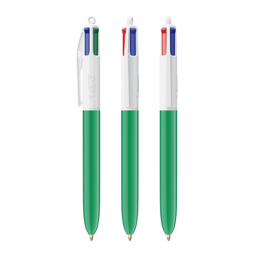 BIC 4 Colours Kugelschreiber + Lanyard