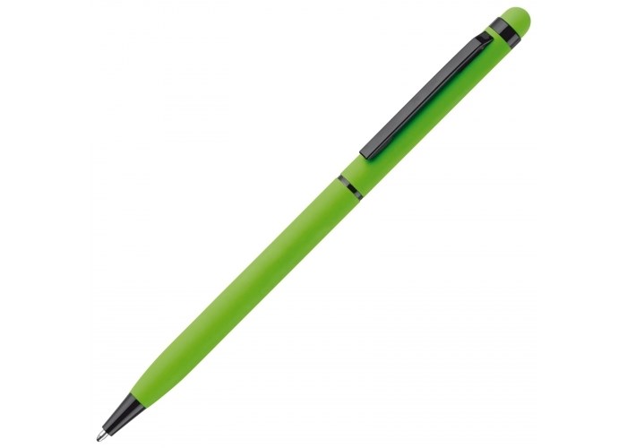 Kugelschreiber Stylus Metall gummiert