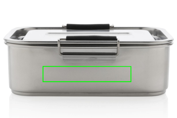 Auslaufsichere Lunchbox aus RCS recyceltem Stainless Steel