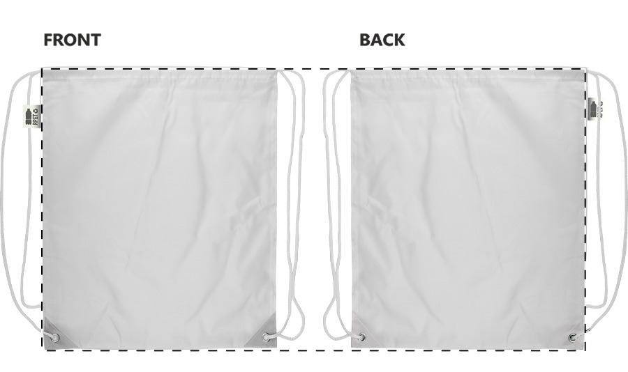 CreaDraw Plus RPET - Individueller Turnbeutel