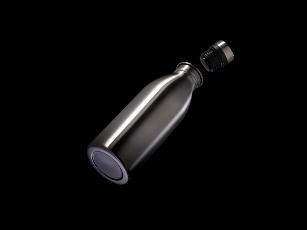 Deluxe Wasserflasche aus RCS recyceltem Stainless-Steel