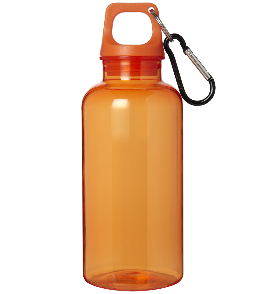 Oregon 400 ml RCS-zertifizierte Trinkflasche aus recyceltem Kunststoff mit Karabiner