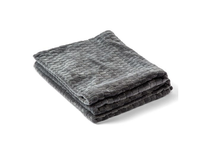 Kosta Linnewafveri Fleece Plaid Jaquard 130x170 cm