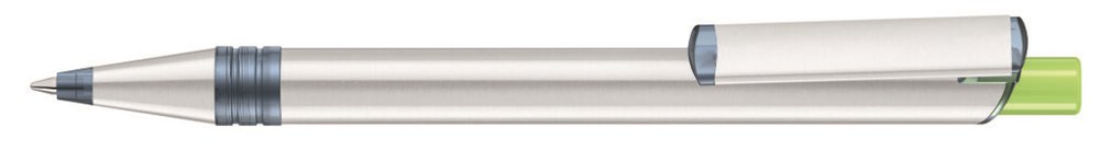 RECYCLED PET PEN ALUMA transparent