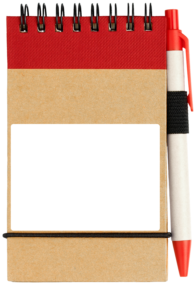 Zuse A7 Recycling Notizblock mit Stift