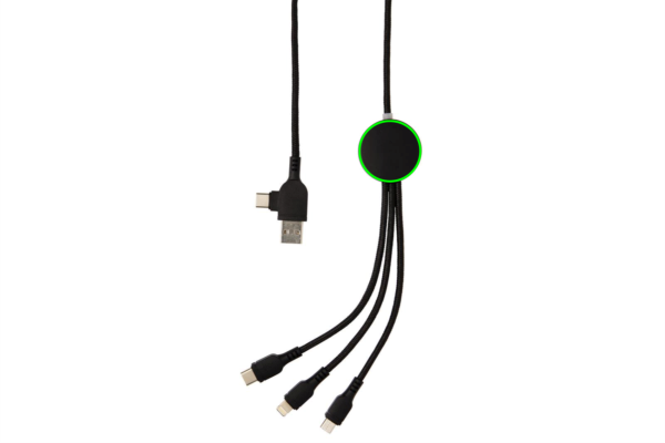 Light-Up Logo 6-in-1 Kabel
