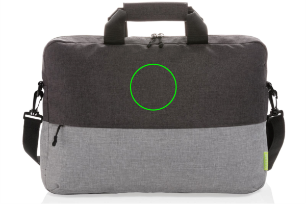 Duo Color RPET 15.6"RFID Laptoptasche, PVC-frei