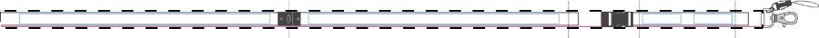 Subyard D Safe - Lanyard Sublimationsdruck und Panikverschluss